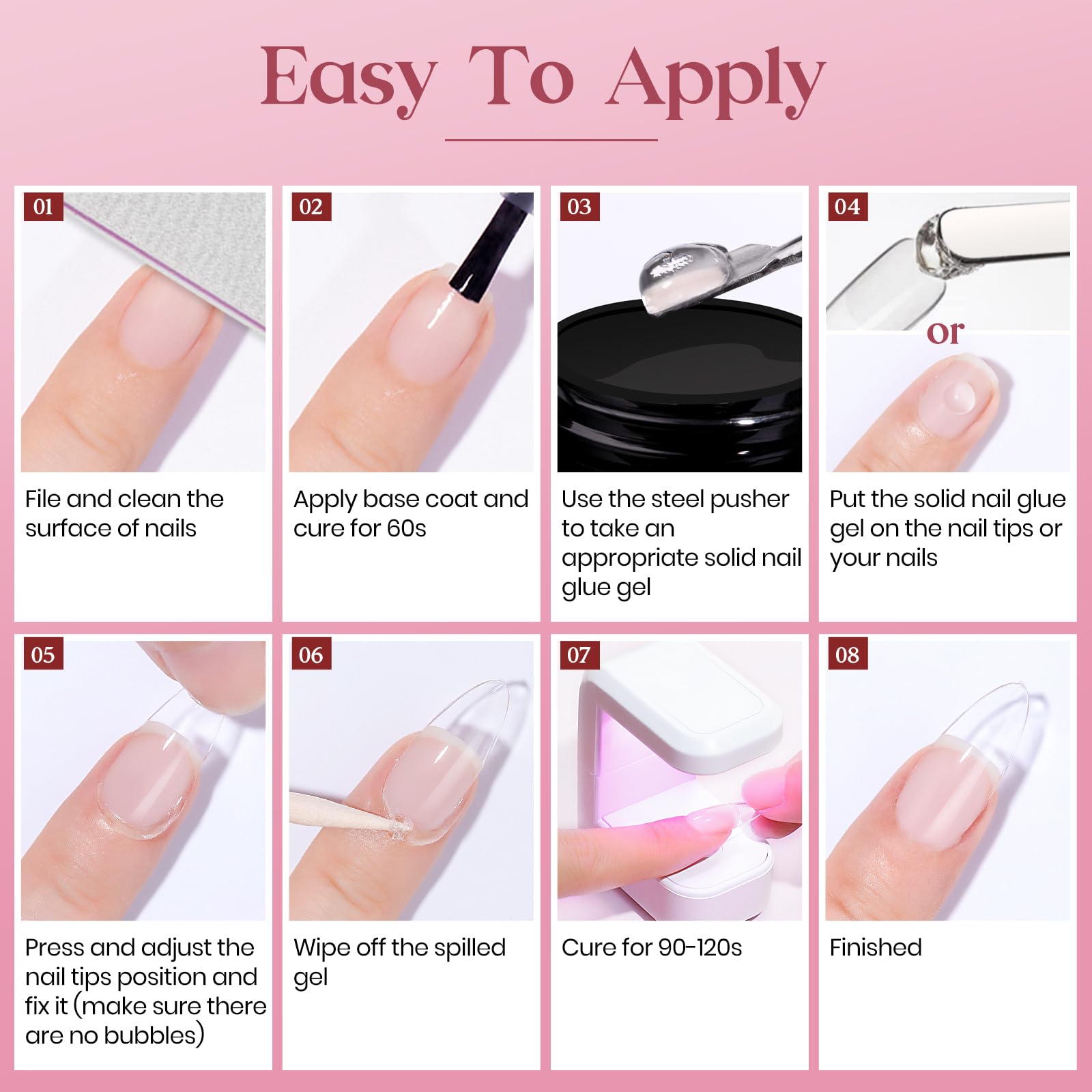 MIZHSE accessoires ongles – outils pratiques pour débutants