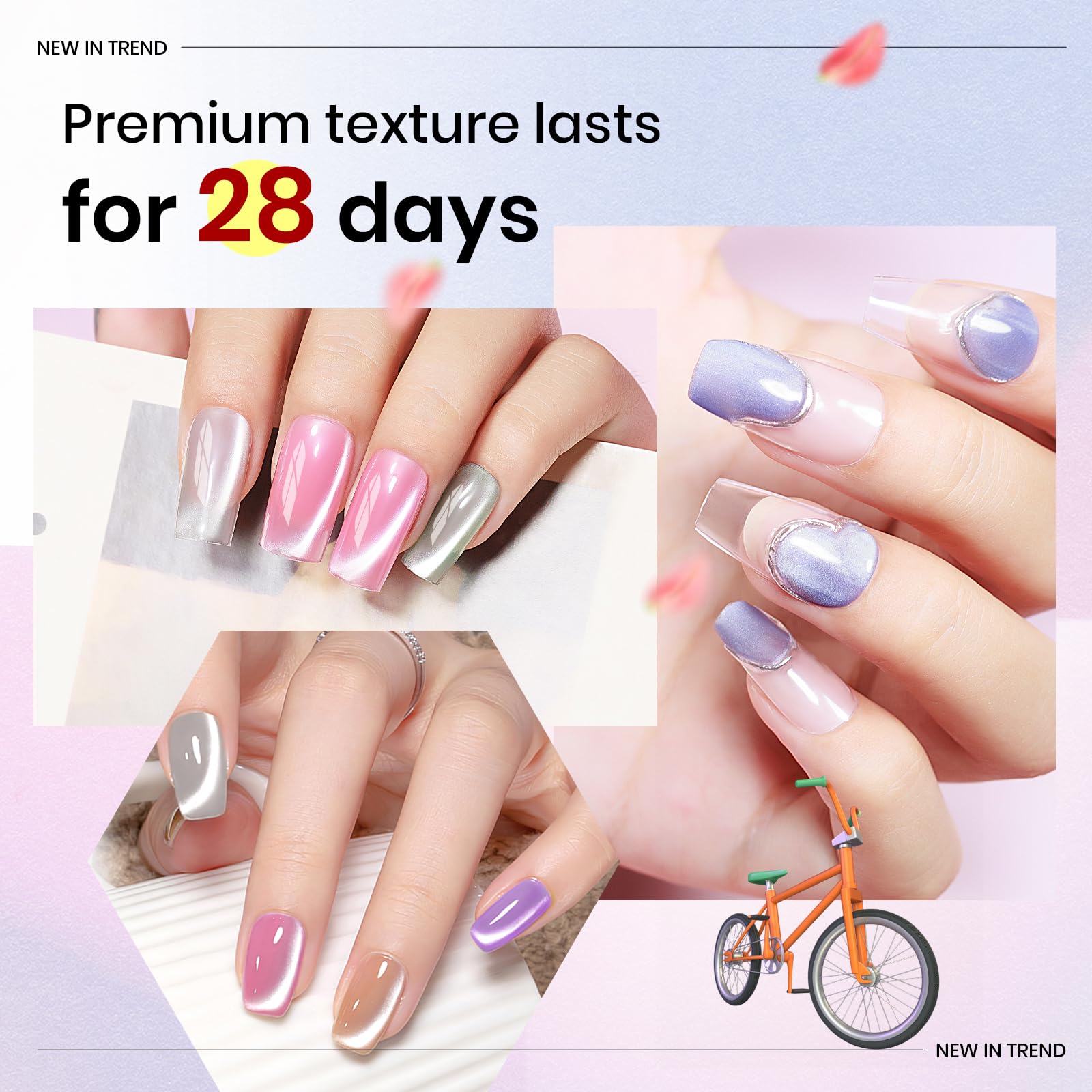 MIZHSE formule plus saine et non toxique pour une manucure plus sûre.