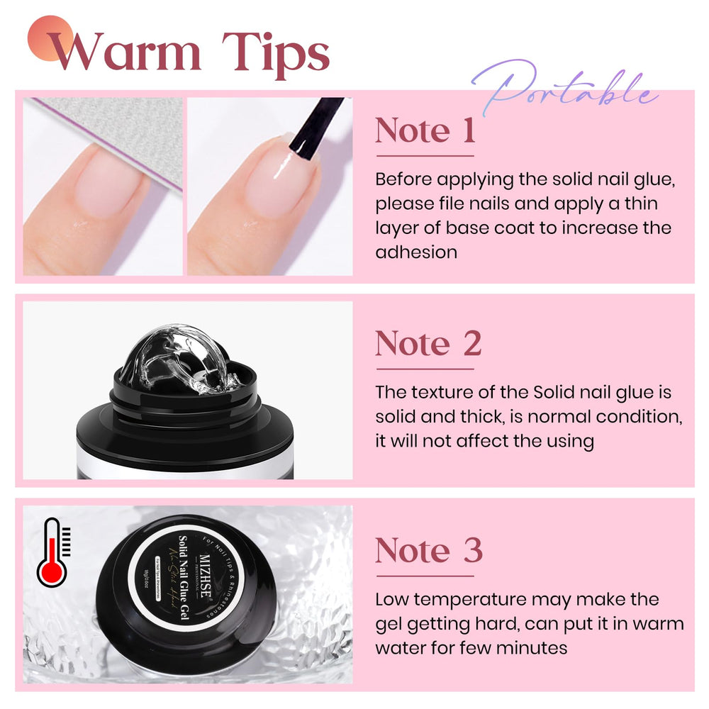 MIZHSE coffret beauté ongles – cadeau idéal pour passionnés