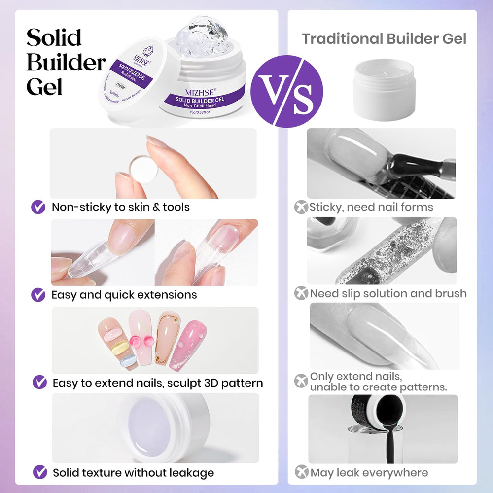 MIZHSE colle-pierres-cristal-gel pour pierres et strass