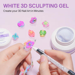 MIZHSE stylo sculpture double-end, pour détails précis des motifs 3D.