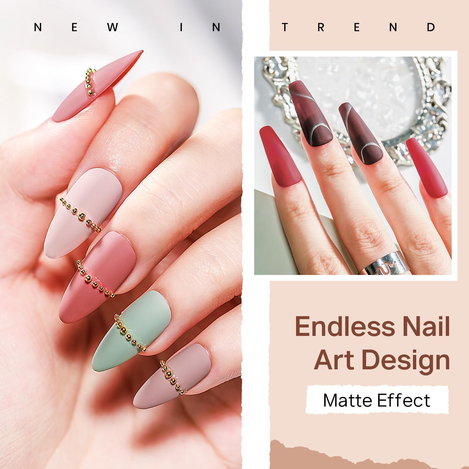Vernis MIZHSE application rapide facilitant les retouches.