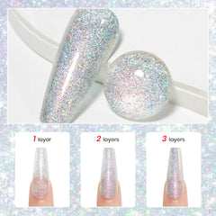 Séchage rapide sans lampe UV avec MIZHSE, pratique pour une manicure express.