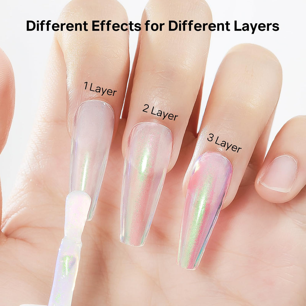 Vernis MizHSE qui sèche rapidement, idéal pour les matins pressés.
