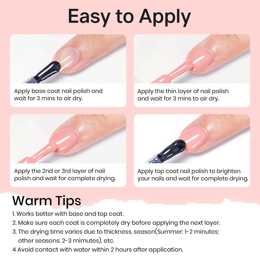 MIZHSE Vernis cadeau élégant, idéal pour offrir.