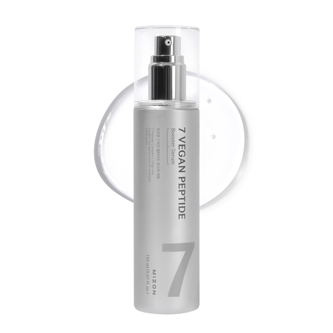 MIZON 7-Peptide Vegan Serum Flacon: hydratation légère et renouvellement cutané