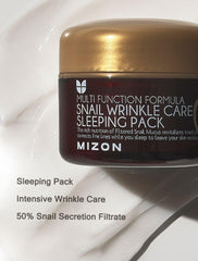 MIZON Adenosine and Shea Butter formula for overnight comfort and supple skin.
