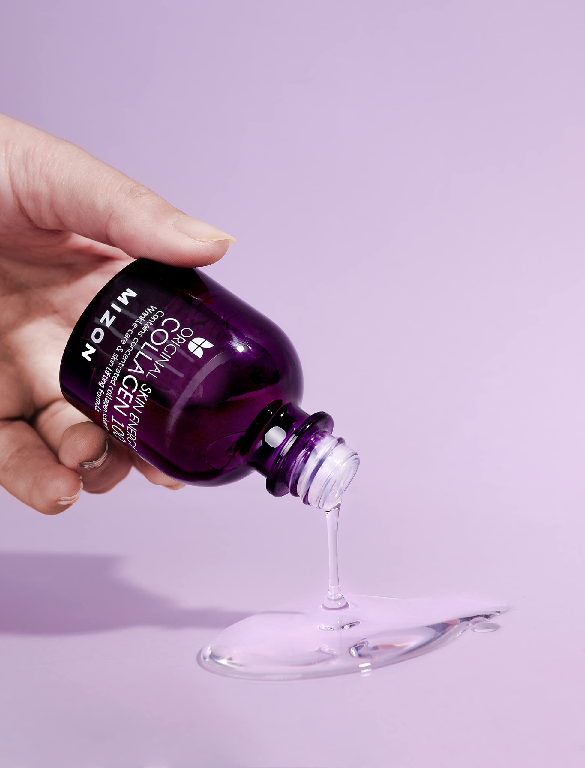 MIZON Collagen 100 Ampoule : concentration péptides et adénosine pour raffermir.