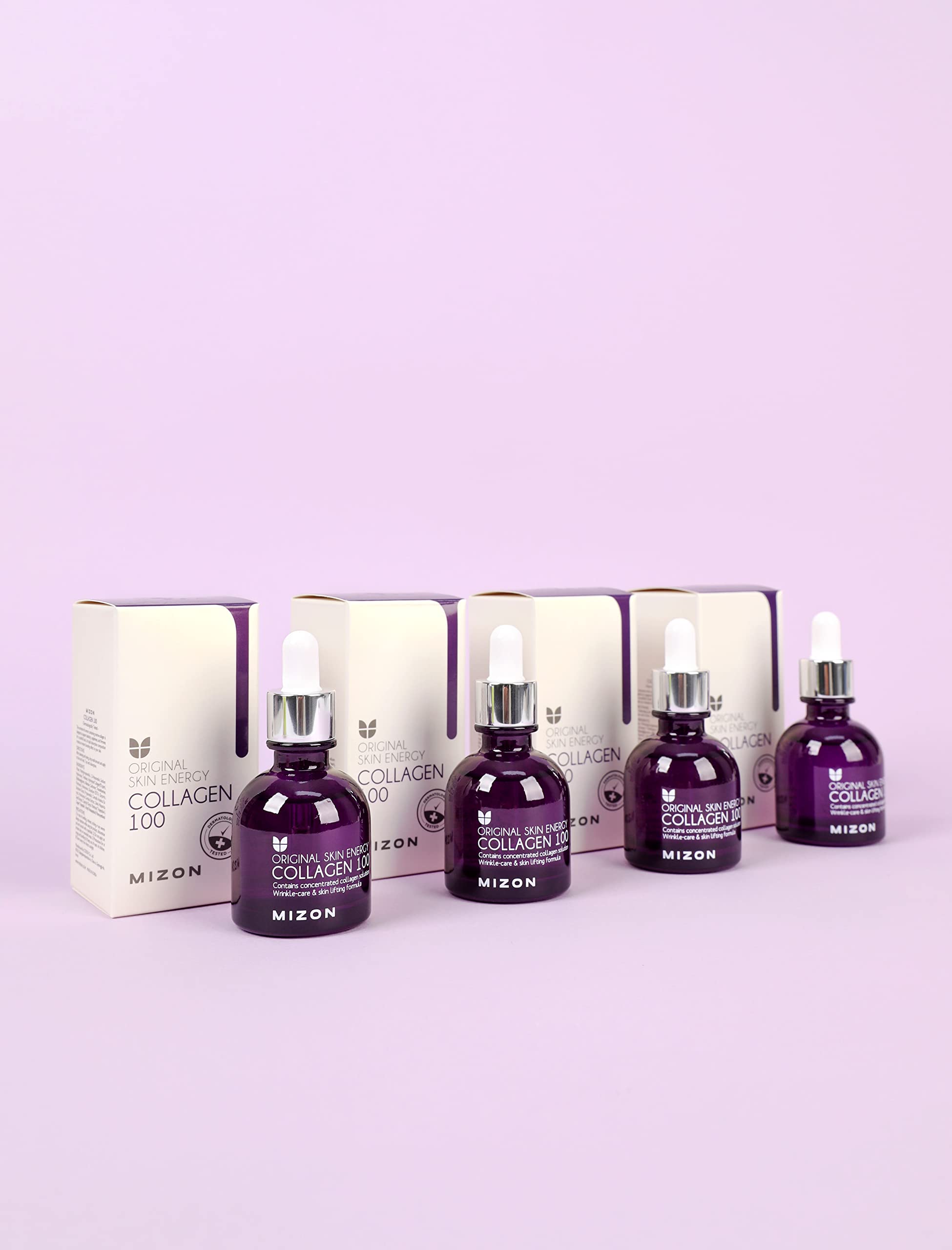 MIZON Collagen 100 Ampoule : texture riche et application agréable.