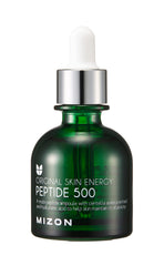 MIZON Peptide 500, bouteille-serum, stimule l'élasticité et l'hydratation.
