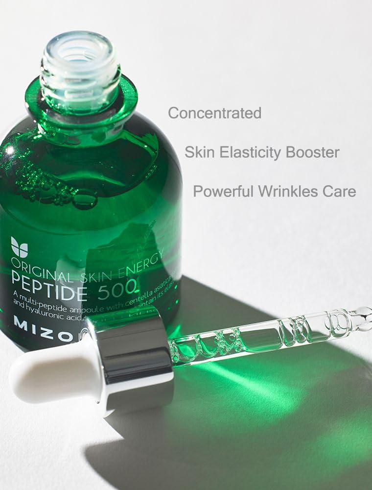 MIZON Peptide 500, extrait Centella Asiatica apaise et renforce la barrière.