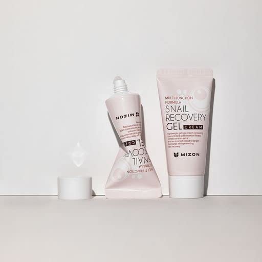 MIZON Snail Recovery Gel Cream sans parfum – respectueux de la peau.