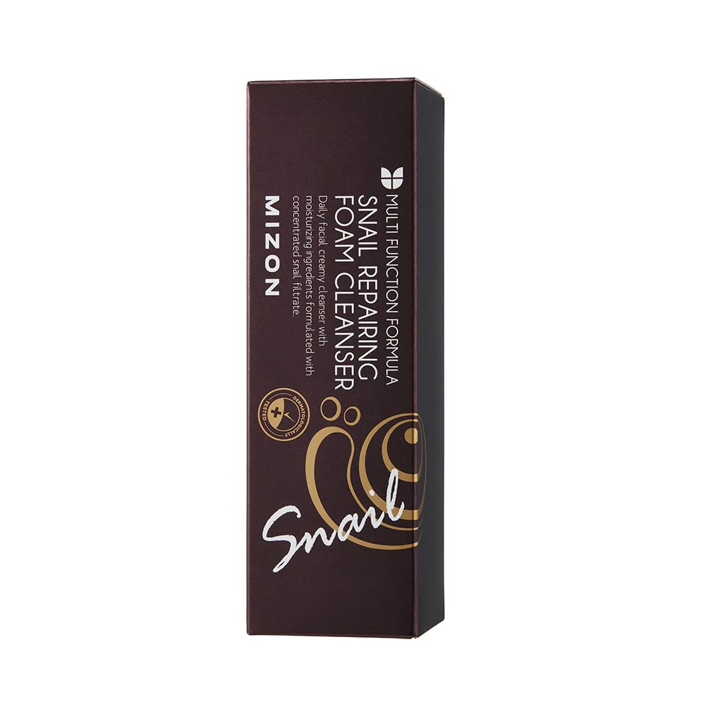 MIZON texture crème qui se transforme en mousse légère pour visage.