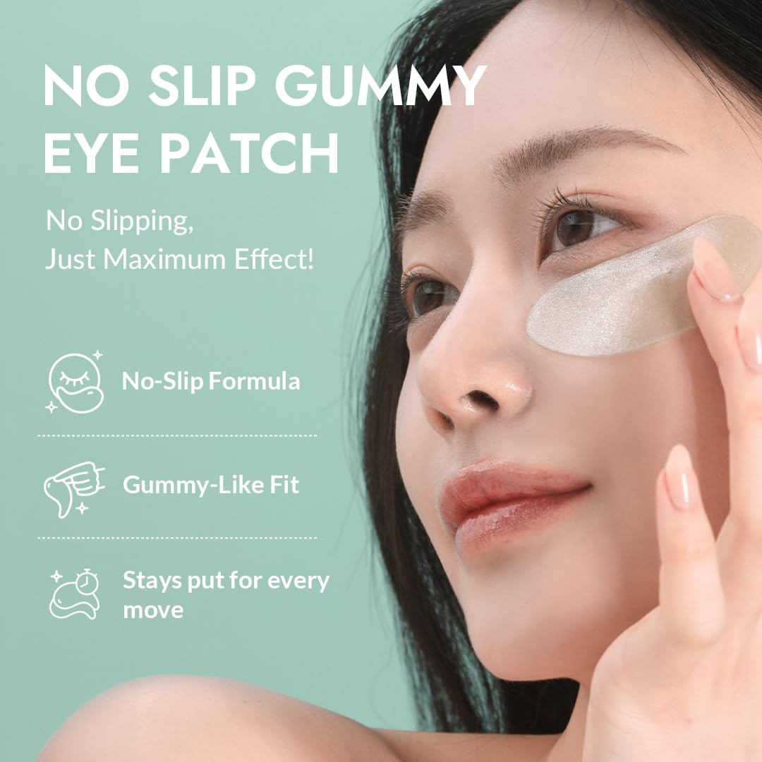 MIZON Cicaluronic Yeux Patch – regard rafraîchi, soin instantané.