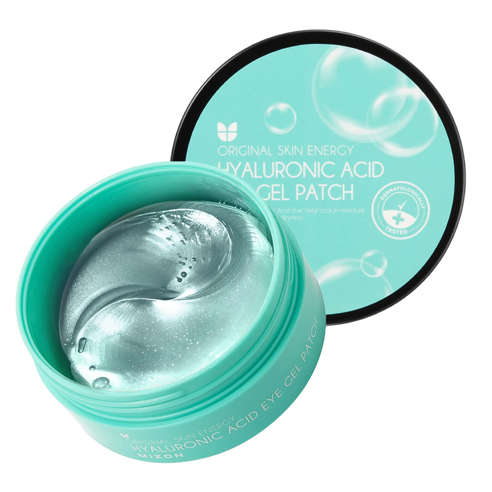 Patches yeux MIZON en hydrogel dans l’emballage, hydratation ciblée