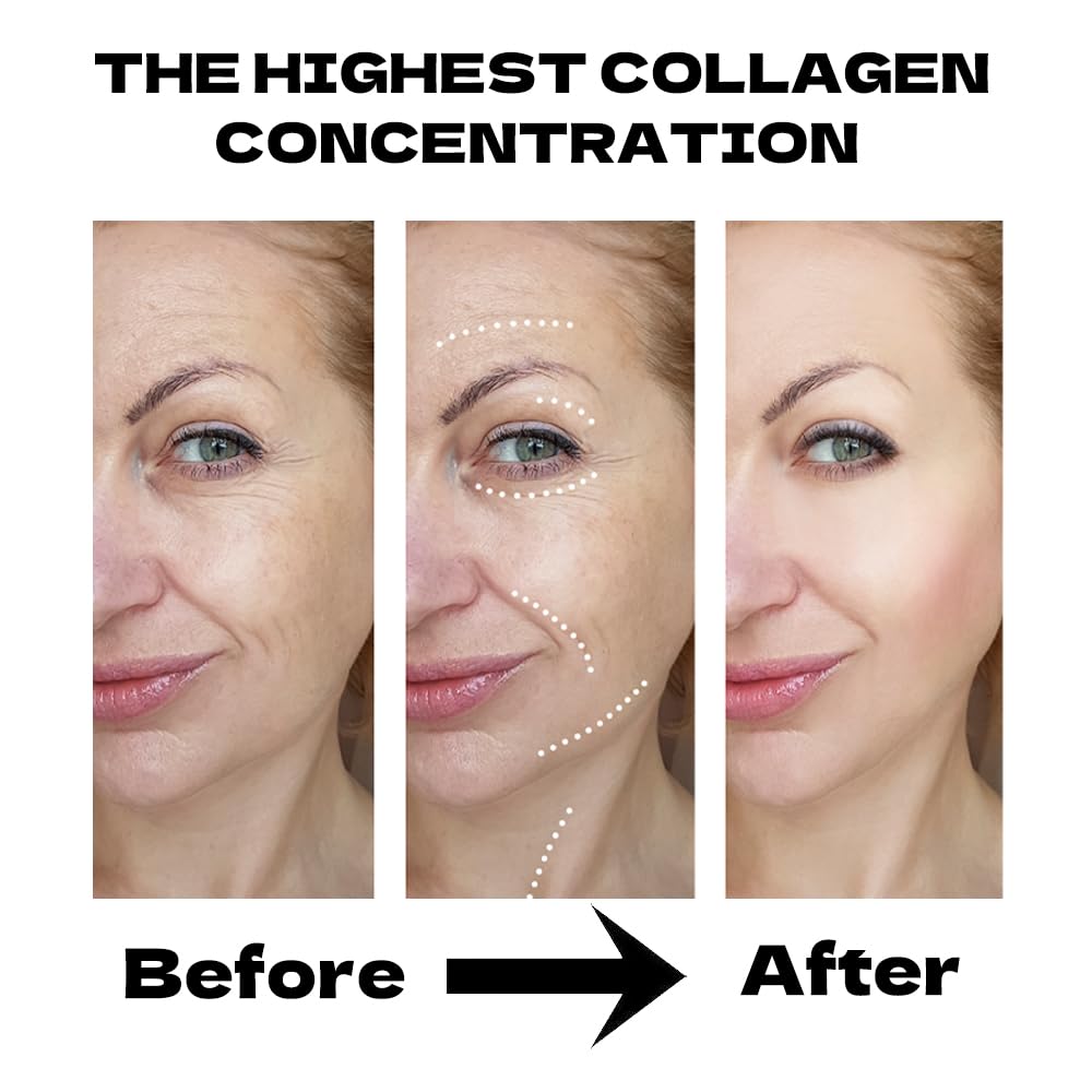 MKBLNP texture masque collagene gel transparent absorption rapide.