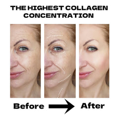 MKBLNP texture masque collagene gel transparent absorption rapide.