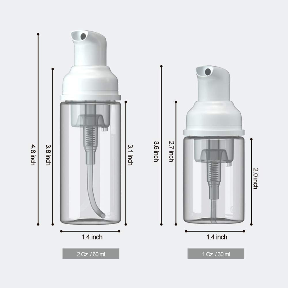 Flacon mousse MKLZ anti-fuite, pratique pour le sac à main