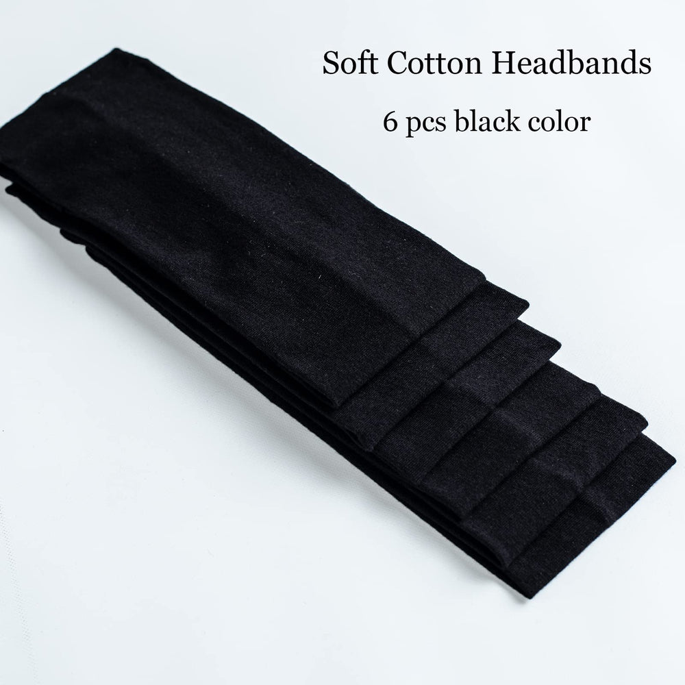 MLMOMVME bandeau noir anti-glisse, maintien sûr lors des mouvements.