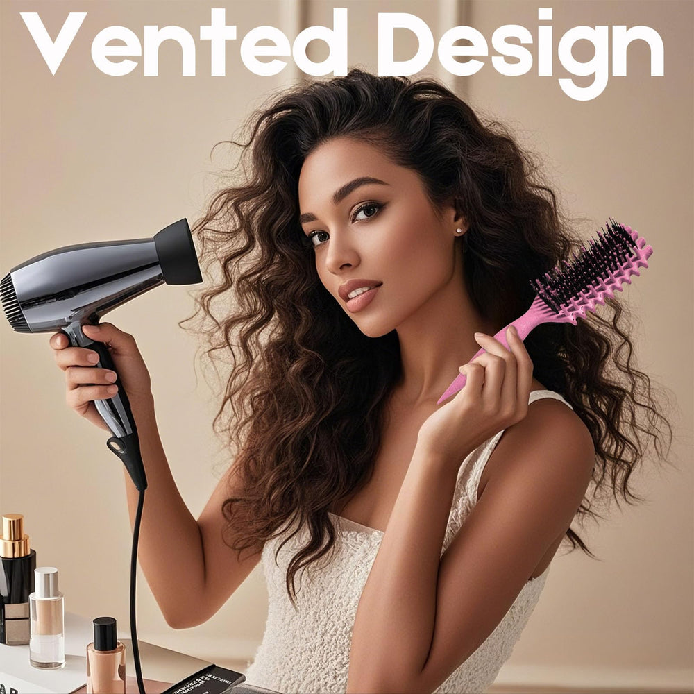 MMBVSZ Candybrush brosse ventillée adaptée cheveux mouillés ou secs