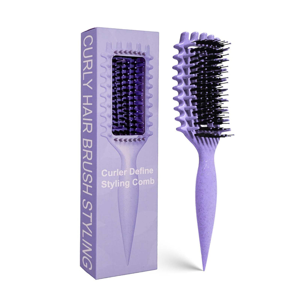 MMBVSZ Candybrush brosse boucles ergonomique pour démêlage en douceur.