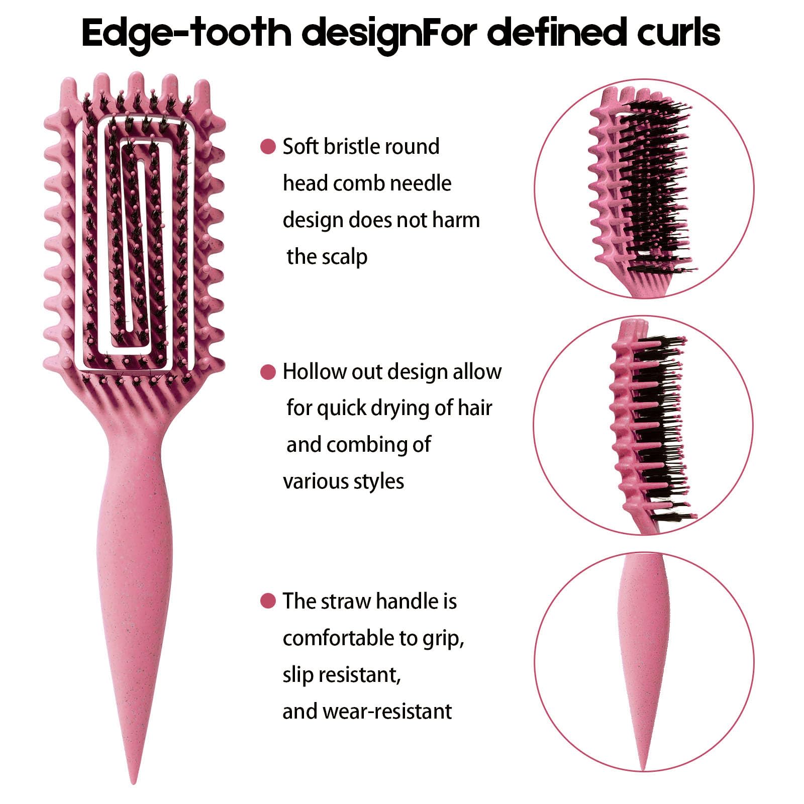 MMBVSZ Candybrush démonstration du démêlage sans tiraillement pour boucles