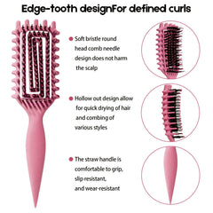 MMBVSZ Candybrush démonstration du démêlage sans tiraillement pour boucles