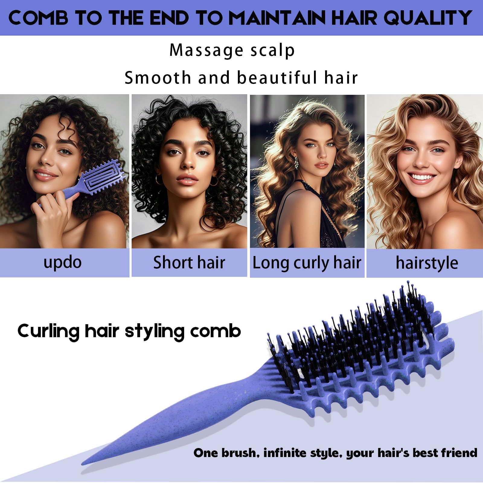 Candybrush MMBVSZ: idée de coiffure rapide pour un look soigné