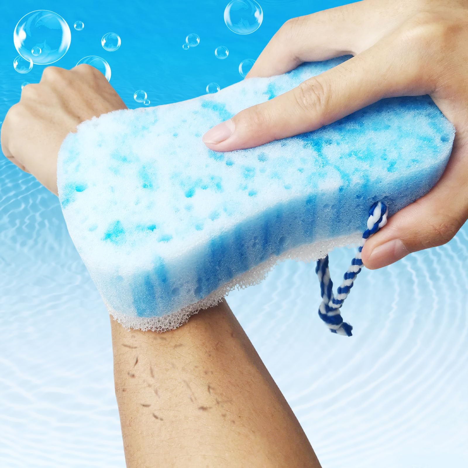 Loofah MMGGFQ confort, massage doux pendant la douche.
