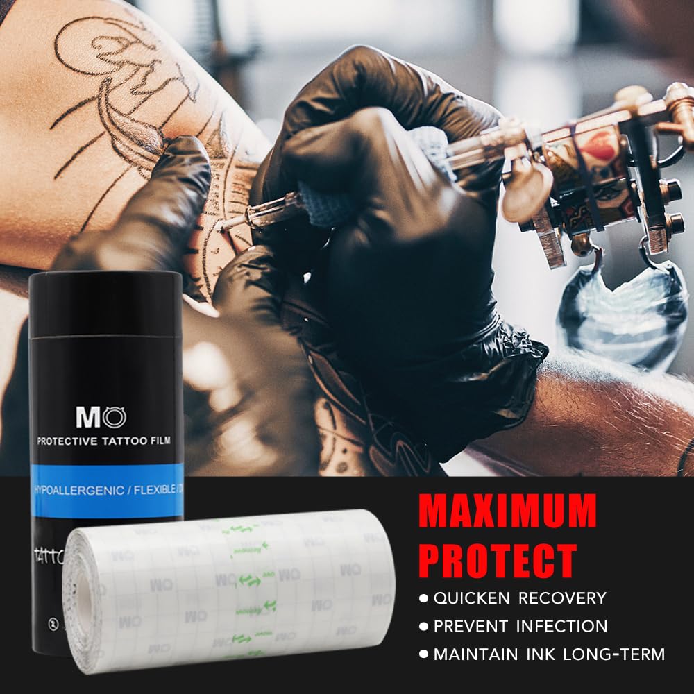MO MOLONG, emballage rigide, protection durable du tatouage.