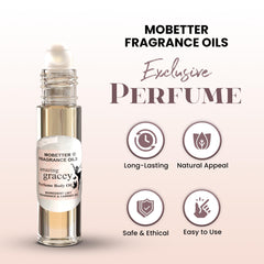 MOBETTER FRAGRANCE OILS Amazing Gracey – roll-on pratique pour une application précise en voyage.