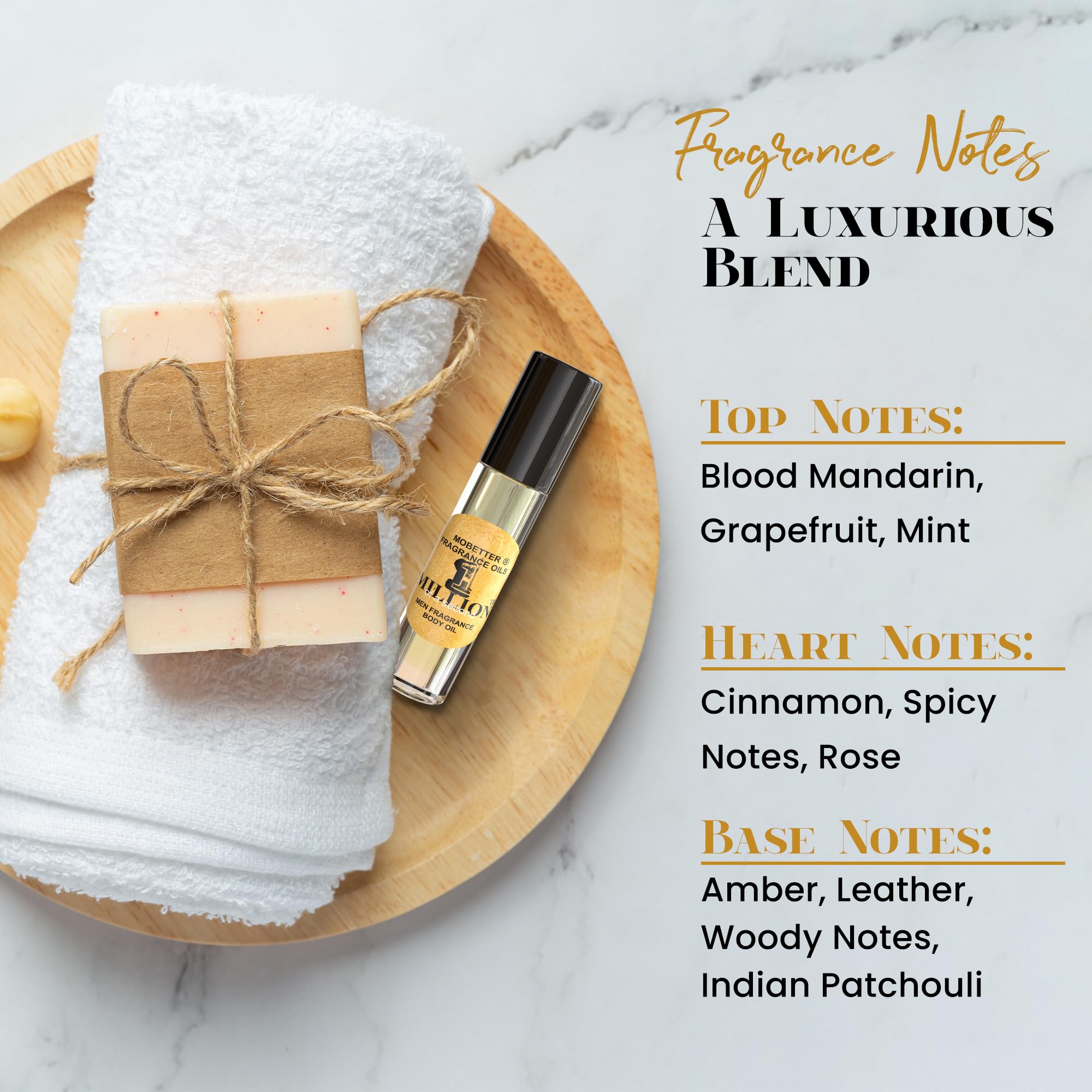 MOBETTER FRAGRANCE OILS – applicateur roll-on en utilisation, application précise.