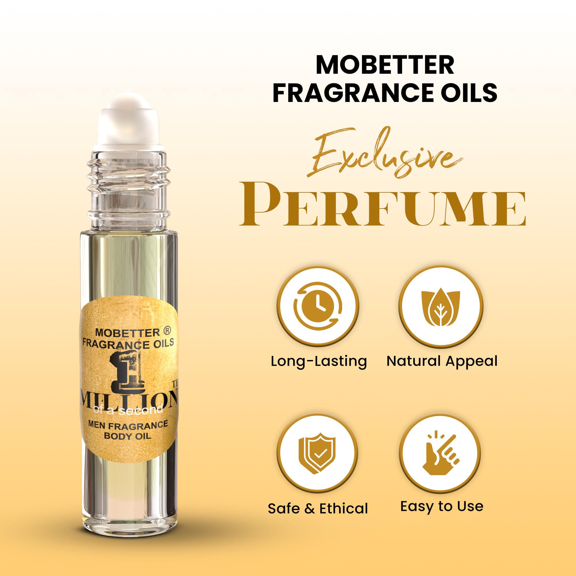 MOBETTER FRAGRANCE OILS – bouteille en gros plan montre l’arôme pur et sans alcool.