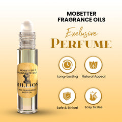 MOBETTER FRAGRANCE OILS – bouteille en gros plan montre l’arôme pur et sans alcool.
