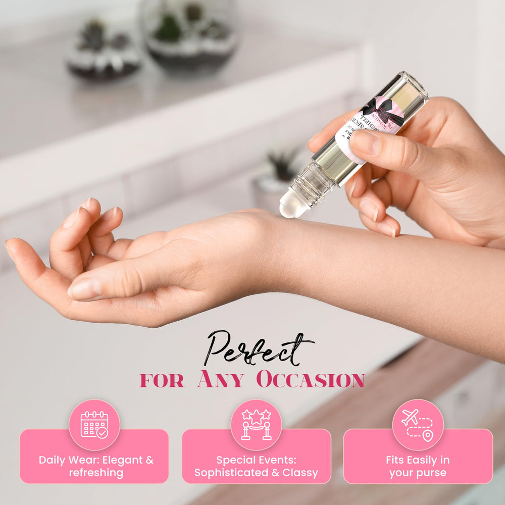 MOBETTER FRAGRANCE OILS Impression Bombshell applique: ritualisez l'application pour une fragrance durable.