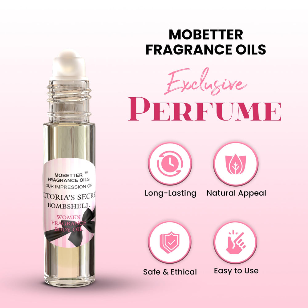 MOBETTER FRAGRANCE OILS Impression Bombshell texture huile: sensation douce et nourrissante.
