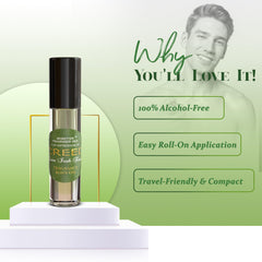 Format sac à main MOBETTER FRAGRANCE OILS, impression Creed, retouches en déplacement.