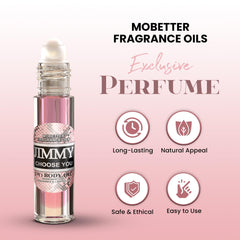 Jimmy Choose You MOBETTER: parfum inspiré Blossom pour une impression florale.