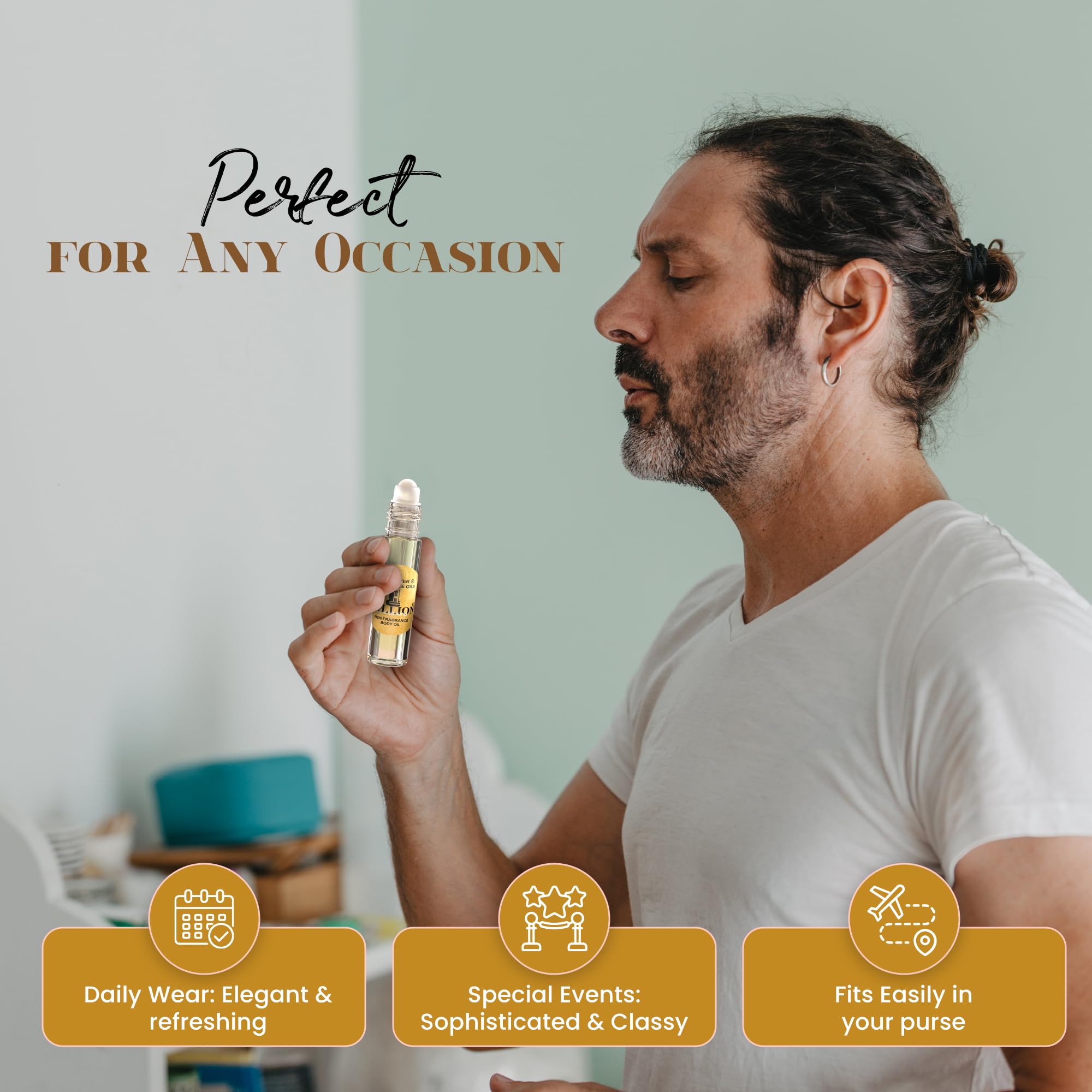 MOBETTER FRAGRANCE OILS – étiquette et design rappelant l'identité de marque.