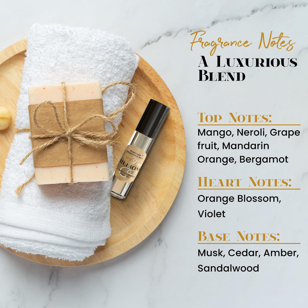 MOBETTER FRAGRANCE OILS My Lady Millions – application sur peau rapide et délicate