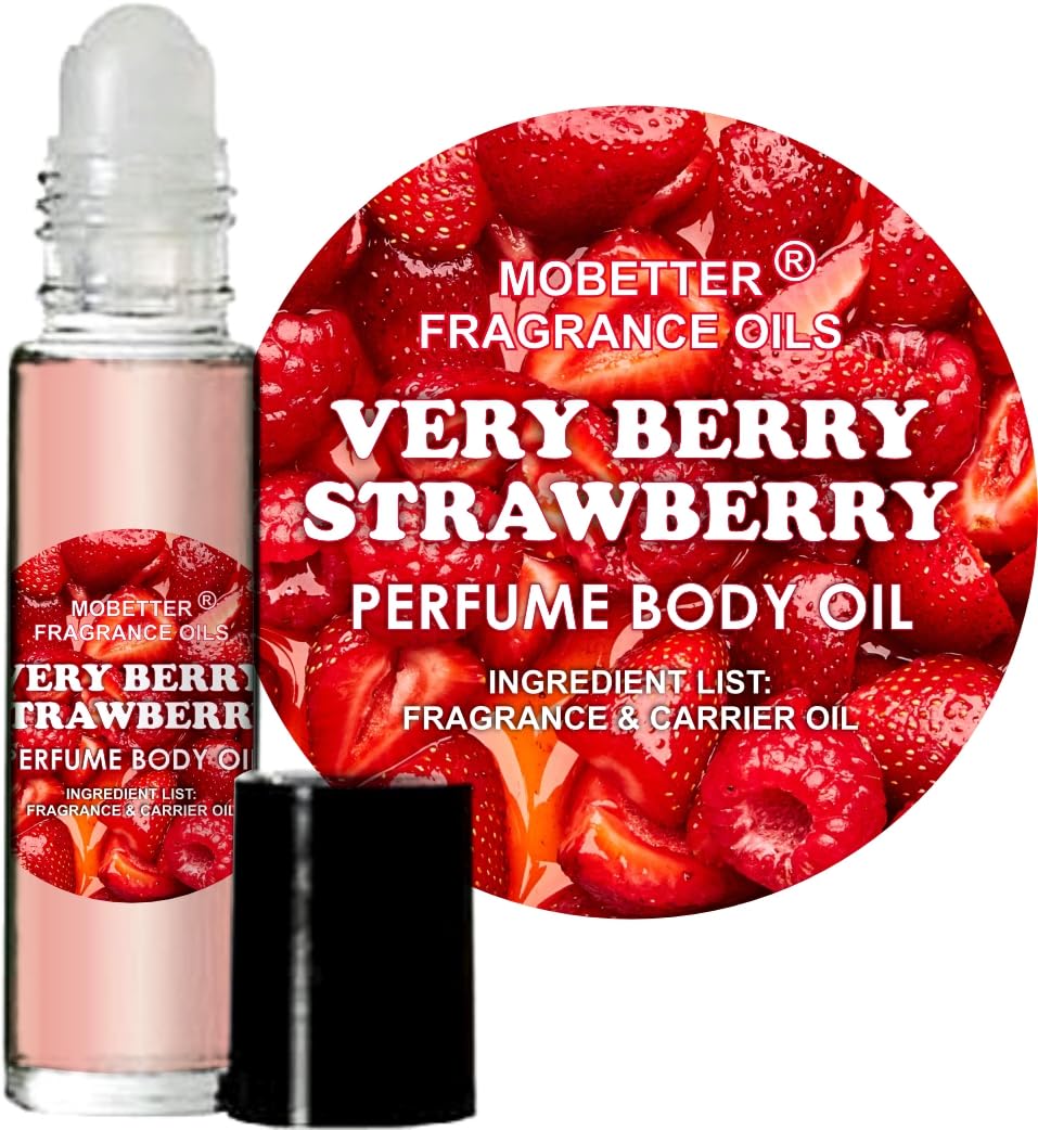 Parfum MOBETTER Very Berry Strawberry roll-on – bouteille pratique pour le quotidien