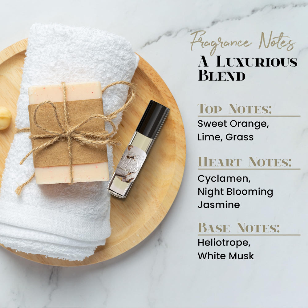 MOBETTER FRAGRANCE OILS Clean Cotton: format voyage idéal pour emporter votre fragrance.
