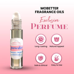 MOBETTER Huile Corps Poudre Frais, texture légère idéale pour le quotidien.