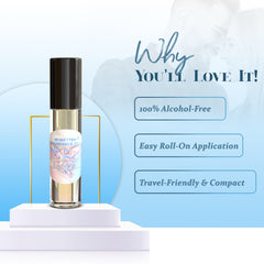 MOBETTER huile parfumée Poudre Bébé – détail de l'applicateur bille.