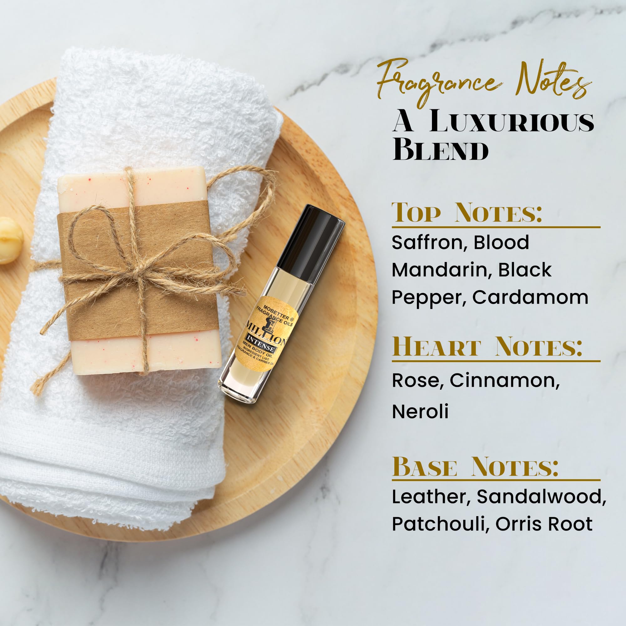 MOBETTER huile parfum pure sans alcool, composition concentrée