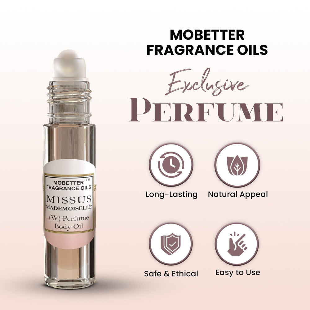 Missus Mademoiselle MOBETTER, application sur poignet pour une senteur durable