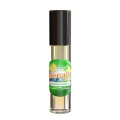MOBETTER ReGain The Feeling roll-on shown on skin for easy, on-the-go touch-ups.