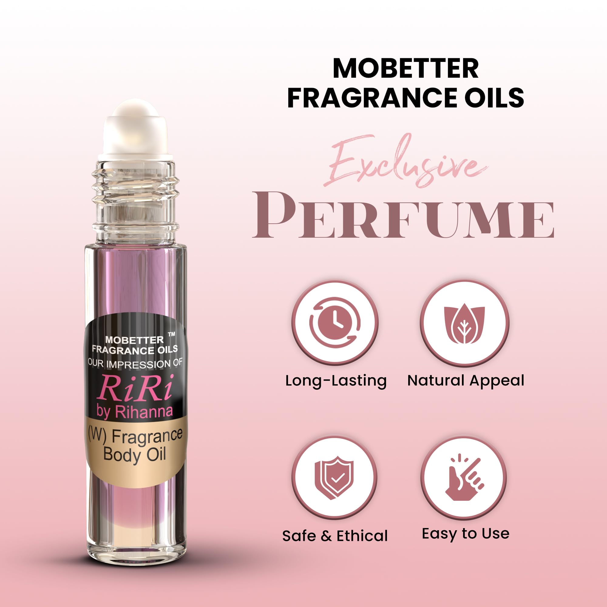 Mobetter RiRi W ingredients purs sans alcool: experience plus legere.