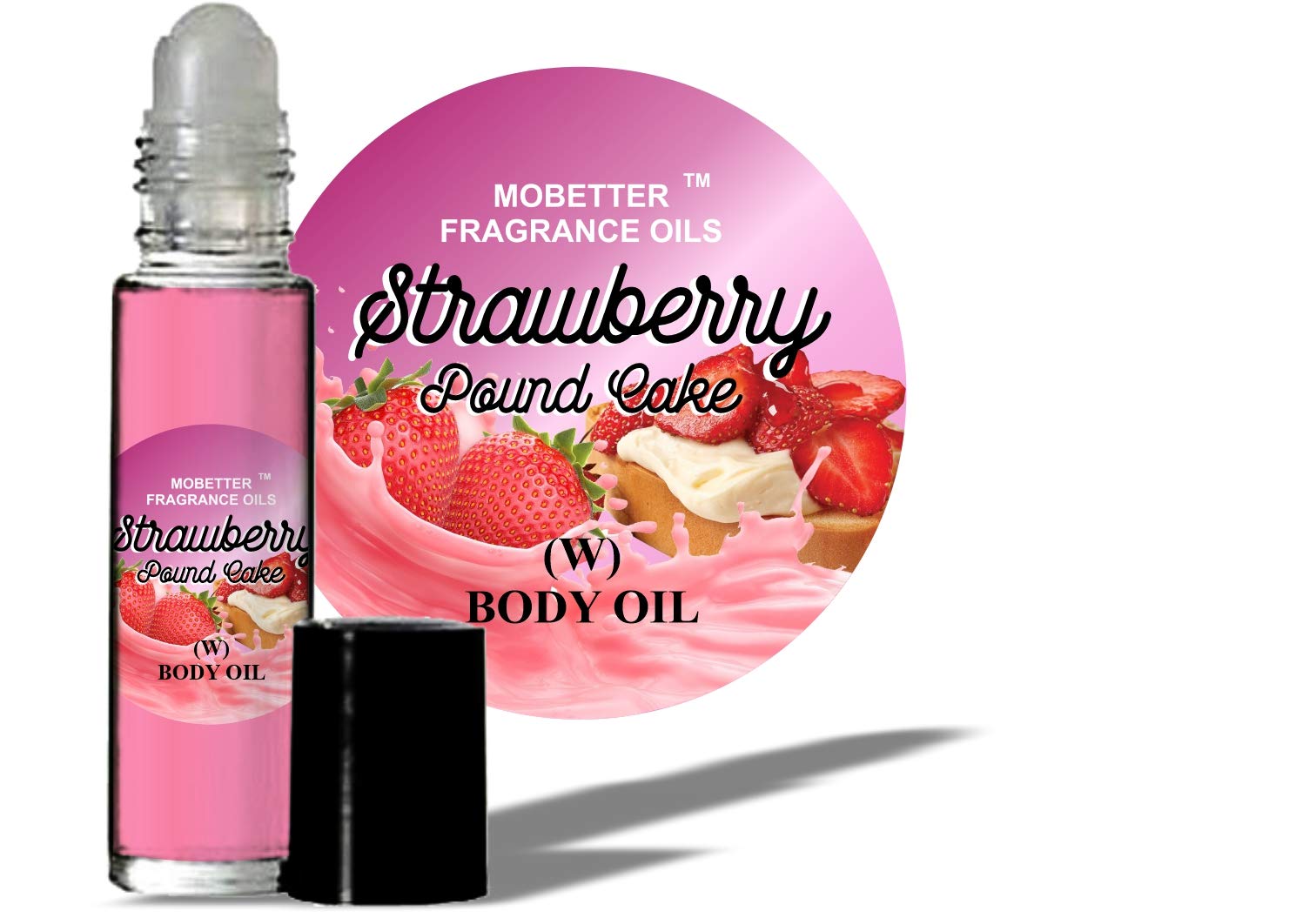 MOBETTER Strawberry Pound Cake flacon : parfum longue tenue pour usage quotidien