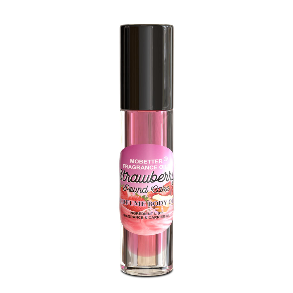 MOBETTER Strawberry Pound Cake roll-on : pratique en déplacement pour le toucher délicat